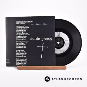Sonic Youth Youth Against Fascism 7" Vinyl Record - Front Cover & Record