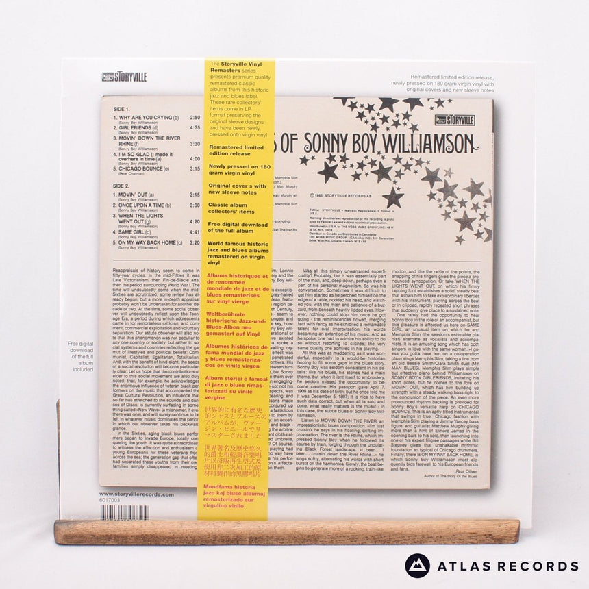 Sonny Boy Williamson - The Blues Of Sonny Boy Williamson - LP Vinyl Record