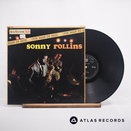 Sonny Rollins Our Man In Jazz LP Vinyl Record - Front Cover & Record