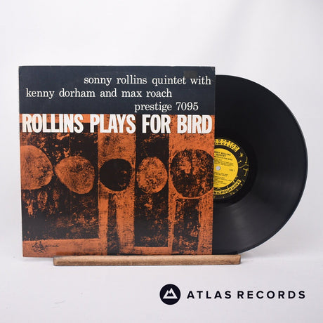 Sonny Rollins Quintet Rollins Plays For Bird LP Vinyl Record - Front Cover & Record