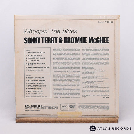Sonny Terry & Brownie McGhee - Whoopin' The Blues - LP Vinyl Record - VG+/EX