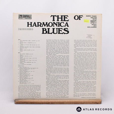 Sonny Terry - The Harmonica Blues - Reissue Switzerland LP Vinyl Record - VG+/VG
