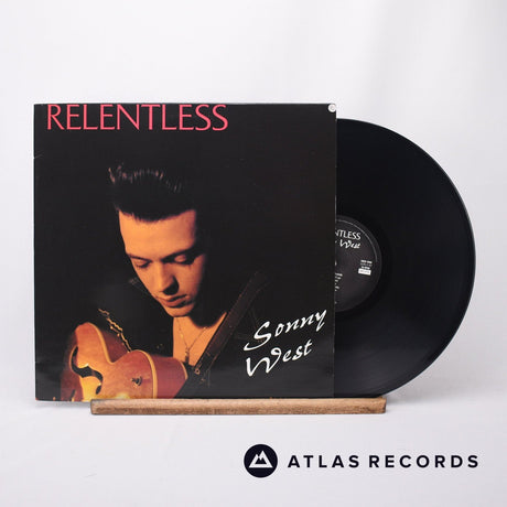 Sonny West Relentless LP Vinyl Record - Front Cover & Record