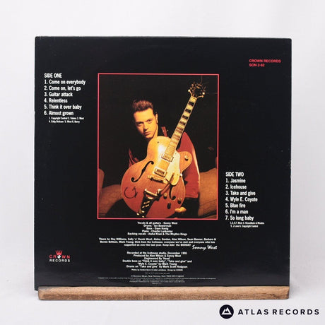 Sonny West - Relentless - LP Vinyl Record - EX/VG+