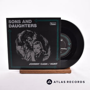Sons And Daughters Johnny Cash 7" Vinyl Record - Front Cover & Record