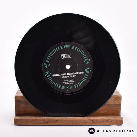 Sons And Daughters - Johnny Cash - 7" Vinyl Record - NM/NM
