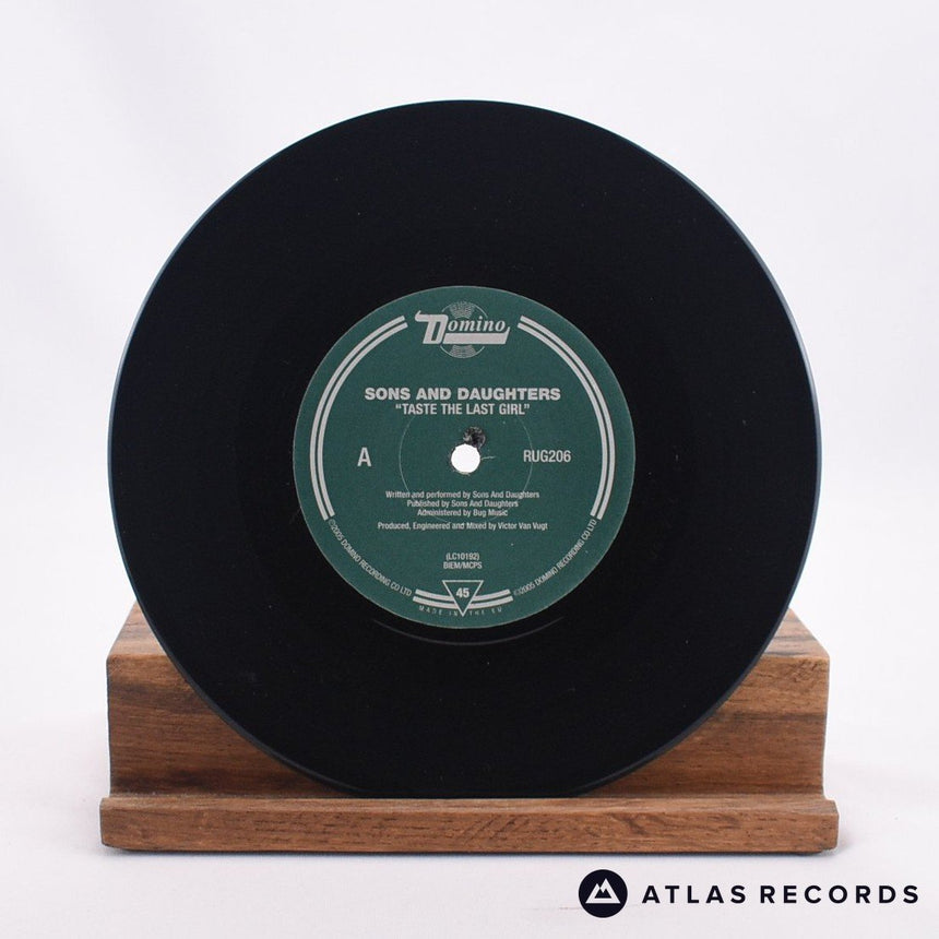 Sons And Daughters - Taste The Last Girl - 7" Vinyl Record - EX/NM