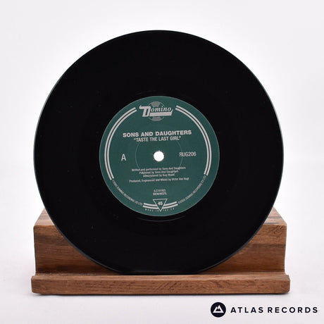 Sons And Daughters - Taste The Last Girl - 7" Vinyl Record - NM/NM