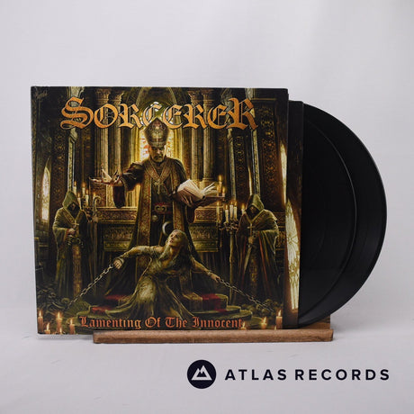 Sorcerer Lamenting Of The Innocent 2 x LP Vinyl Record - Front Cover & Record