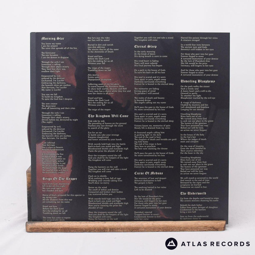 Sorcerer - Reign Of The Reaper - Dark Violet Marbled A B LP Vinyl Record - EX/NM