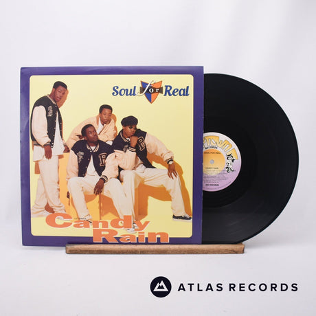 Soul For Real Candy Rain 12" Vinyl Record - Front Cover & Record