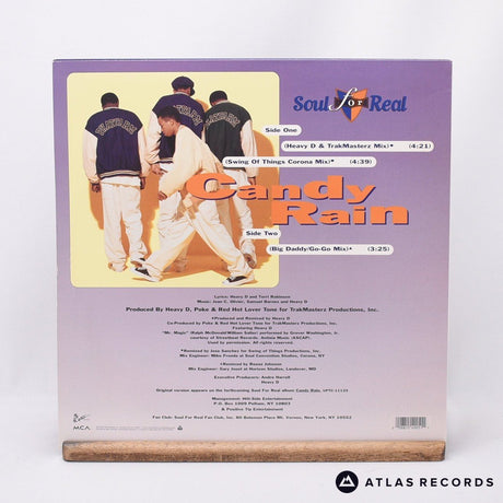 Soul For Real - Candy Rain - Us 12" Vinyl Record - EX/EX