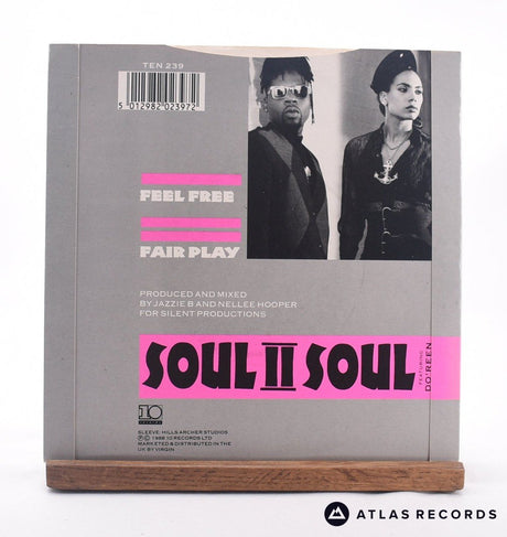 Soul II Soul - Feel Free - 7" Vinyl Record - VG+/VG+