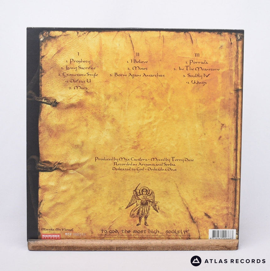 Soulfly - Prophecy - 180G Etched Limited Edition Numbered 2 x LP Vinyl Record