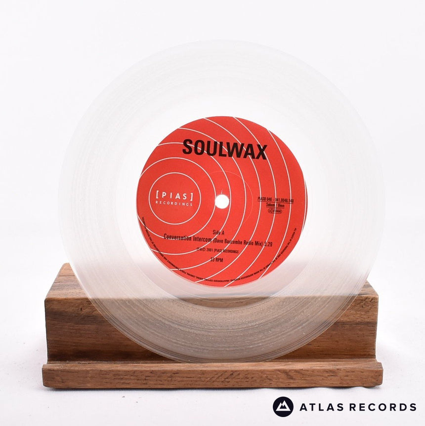 Soulwax - Conversation Intercom - Clear 7" Vinyl Record - NM/NM