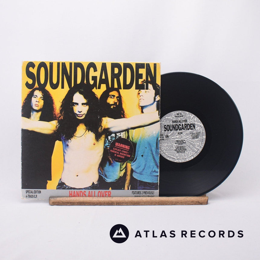 Soundgarden Hands All Over 10" Vinyl Record - Front Cover & Record