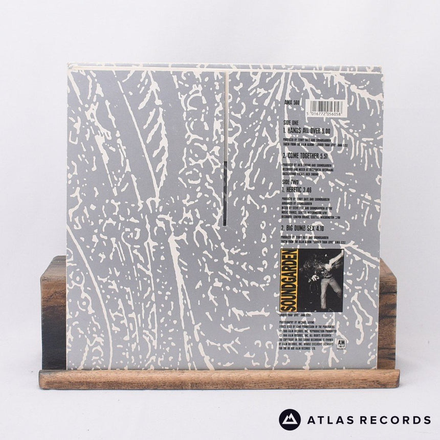 Soundgarden - Hands All Over - A B 10" Vinyl Record - VG+/VG+