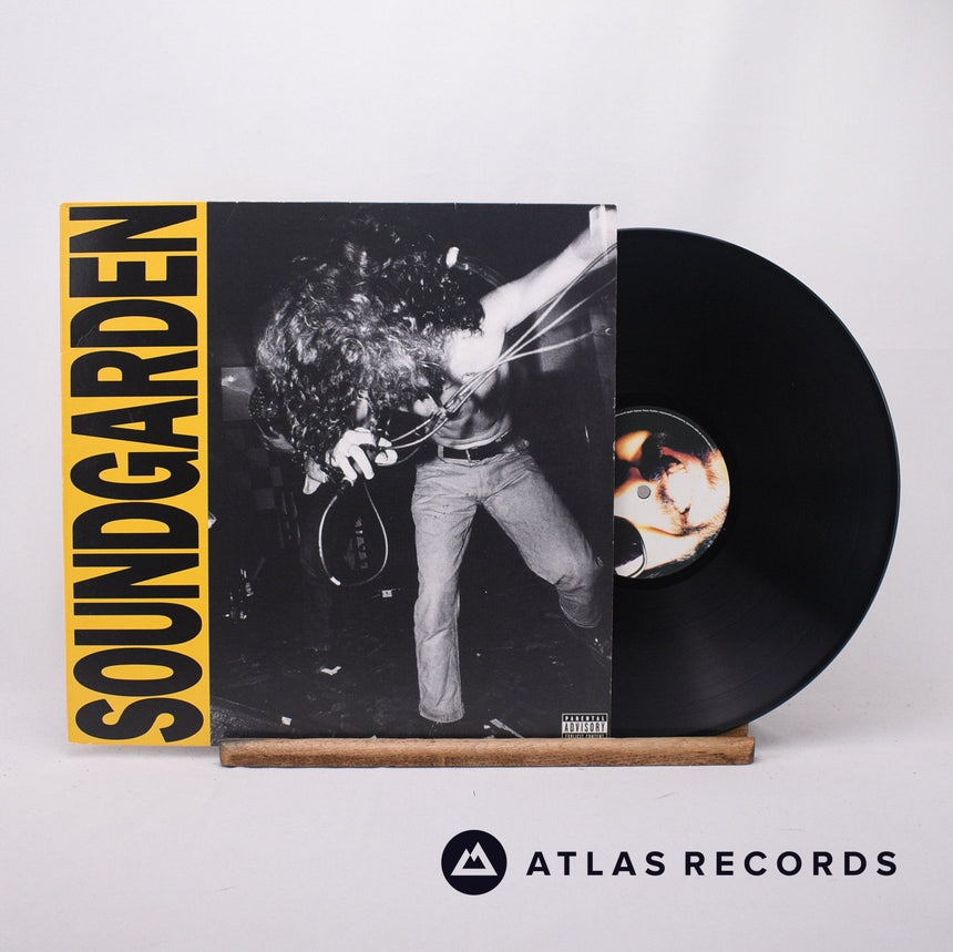 Soundgarden Louder Than Love LP Vinyl Record - Front Cover & Record