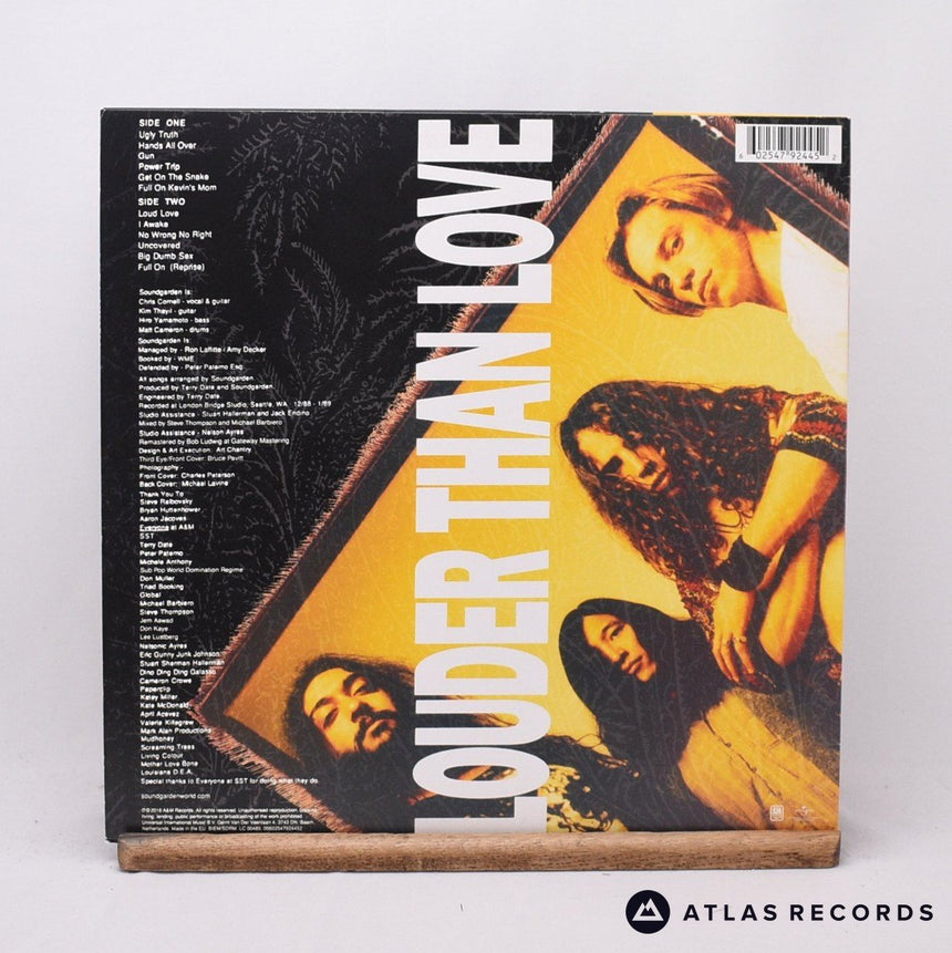 Soundgarden - Louder Than Love - 180G Reissue A1 B1 LP Vinyl Record - EX/NM