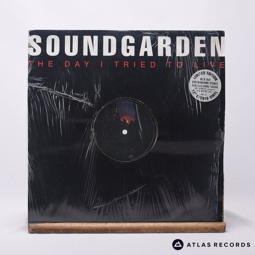 Soundgarden The Day I Tried To Live 12" Vinyl Record - Front Cover & Record