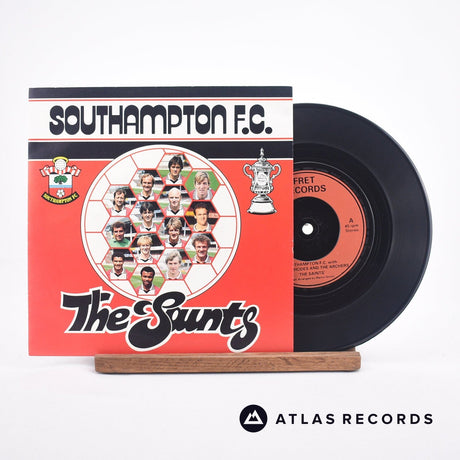 Southampton F.C. The Saints 7" Vinyl Record - Front Cover & Record