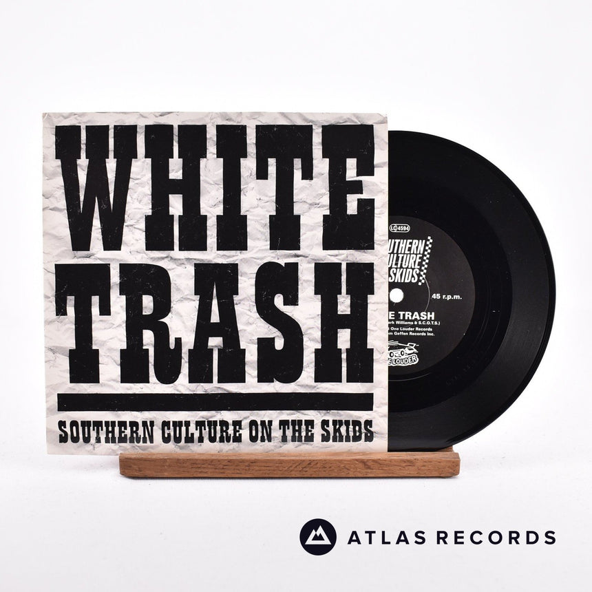 Southern Culture On The Skids White Trash 7" Vinyl Record - Front Cover & Record
