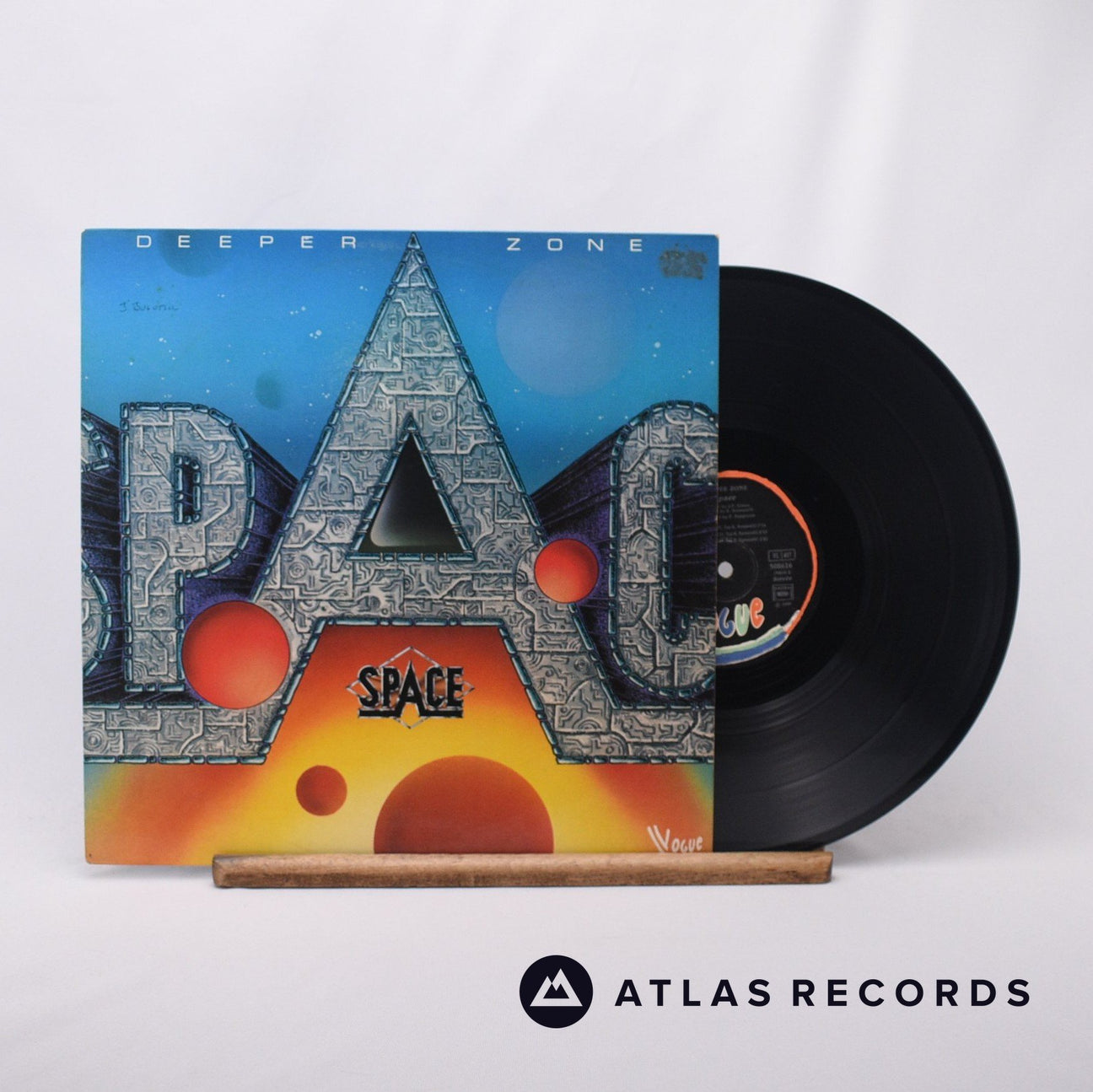 Space Deeper Zone LP Vinyl Record - Front Cover & Record
