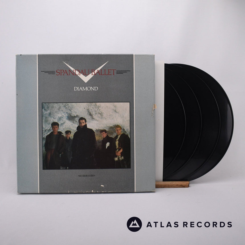 Spandau Ballet Diamond 4 x 12" Vinyl Record - Front Cover & Record