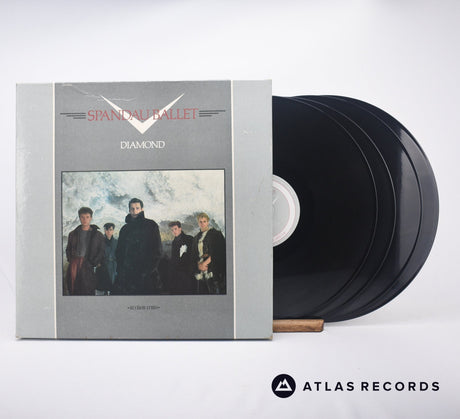 Spandau Ballet Diamond 4 x 12"Box Set Vinyl Record - Front Cover & Record