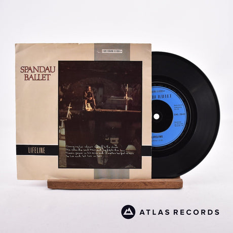 Spandau Ballet Lifeline 7" Vinyl Record - Front Cover & Record
