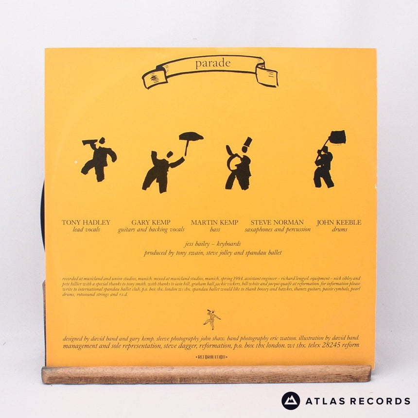 Spandau Ballet - Parade - Gatefold LP Vinyl Record - VG+/VG+