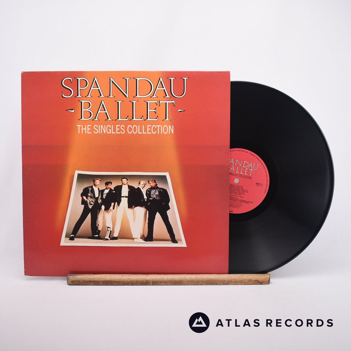 Spandau Ballet The Singles Collection LP Vinyl Record - Front Cover & Record