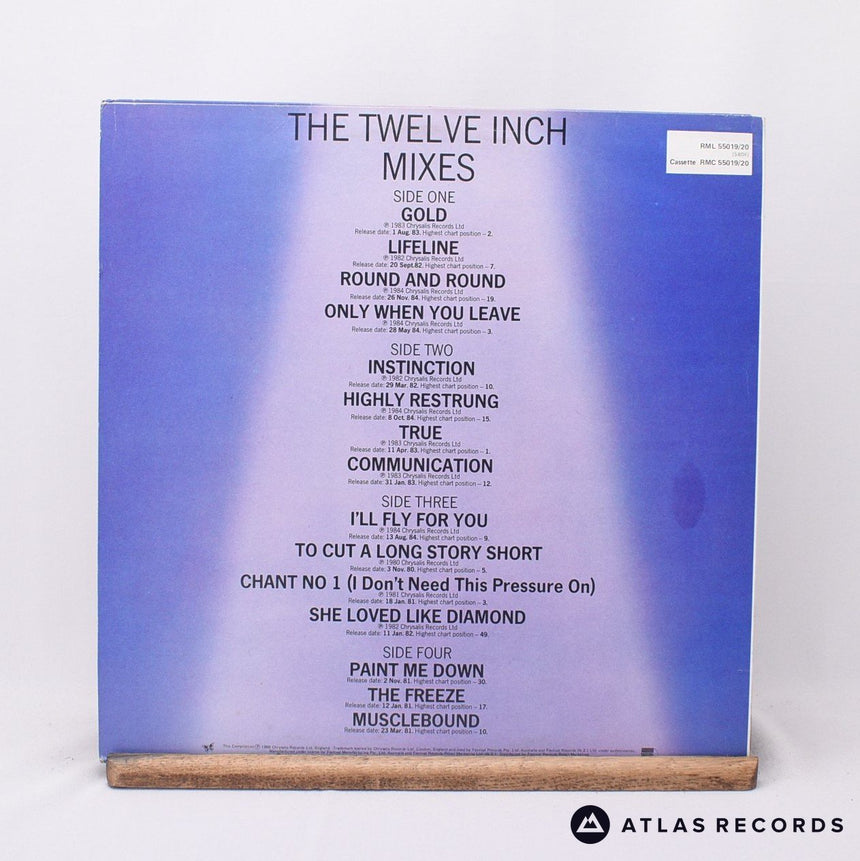 Spandau Ballet - The Twelve Inch Mixes - Double LP Vinyl Record - VG+/EX