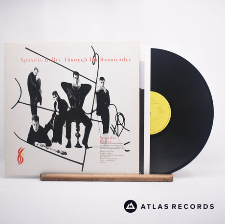 Spandau Ballet Through The Barricades LP Vinyl Record - Front Cover & Record