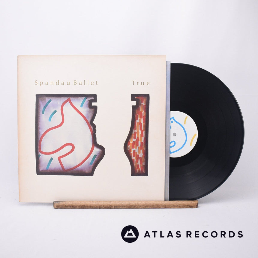 Spandau Ballet True LP Vinyl Record - Front Cover & Record