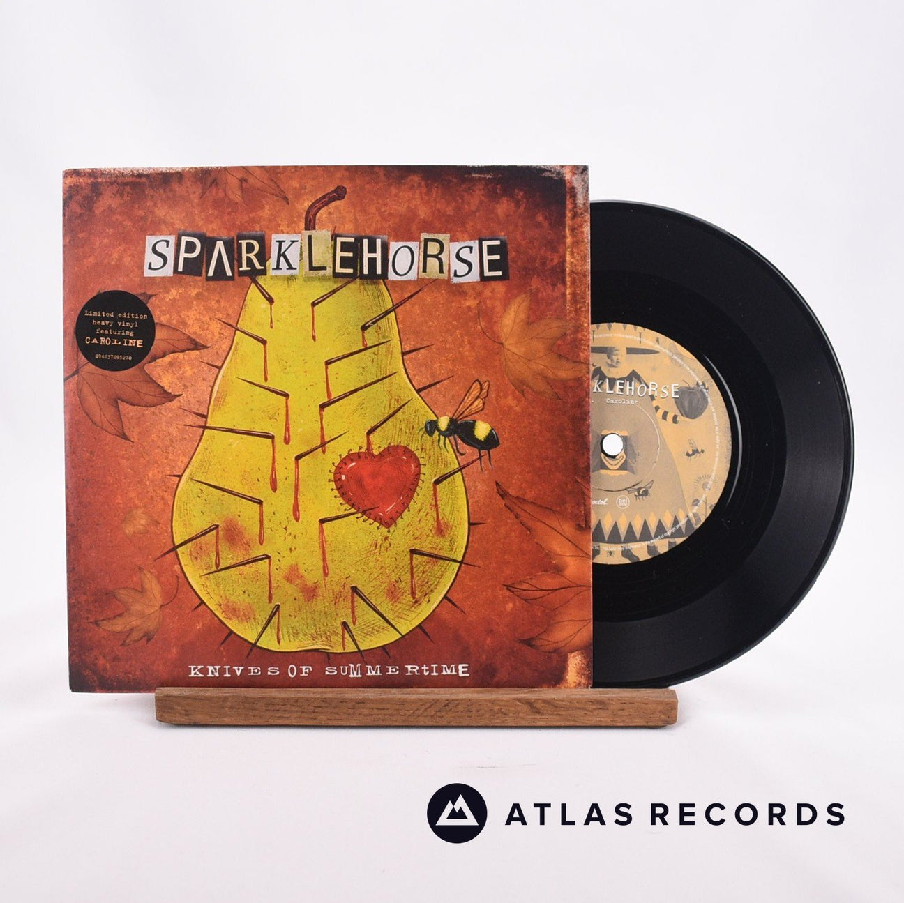 Sparklehorse Knives Of Summertime 7" Vinyl Record - Front Cover & Record