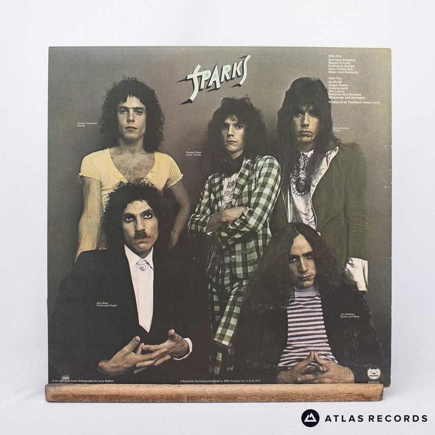 Sparks - A Woofer In Tweeter's Clothing - LP Vinyl Record - VG+/VG+