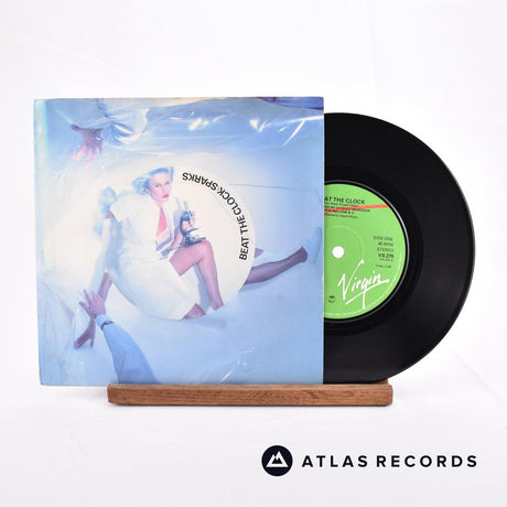 Sparks Beat The Clock 7" Vinyl Record - Front Cover & Record