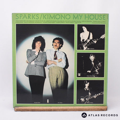 Sparks - Kimono My House - A-2 B-1 LP Vinyl Record - EX/VG+