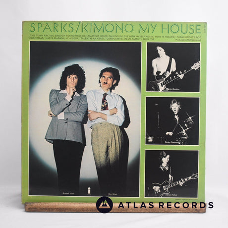 Sparks - Kimono My House - First Press LP Vinyl Record - VG+/VG+