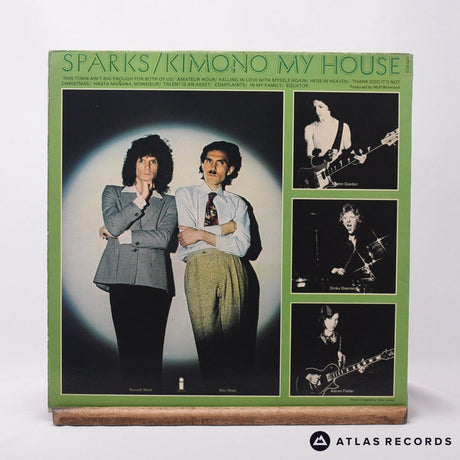 Sparks - Kimono My House - A2 B3 LP Vinyl Record - VG+/VG+