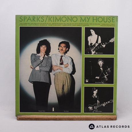 Sparks - Kimono My House - A3 B3 LP Vinyl Record - EX/VG+