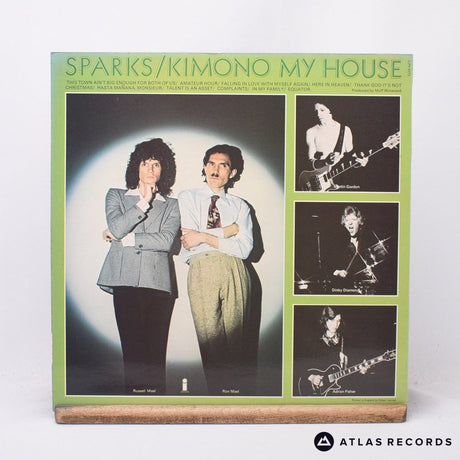 Sparks - Kimono My House - First Press A-2U B-1U LP Vinyl Record - EX/EX