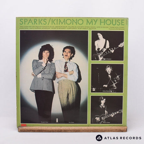 Sparks - Kimono My House - A-2U B-1U LP Vinyl Record - EX/EX