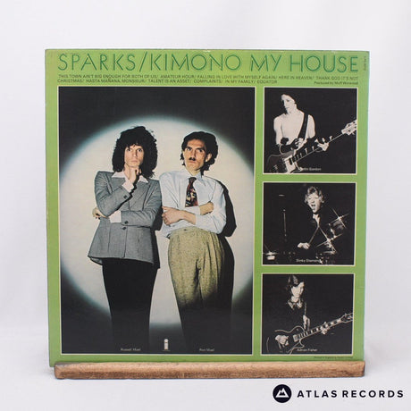 Sparks - Kimono My House - First Press A-2U B-1U LP Vinyl Record - EX/VG+