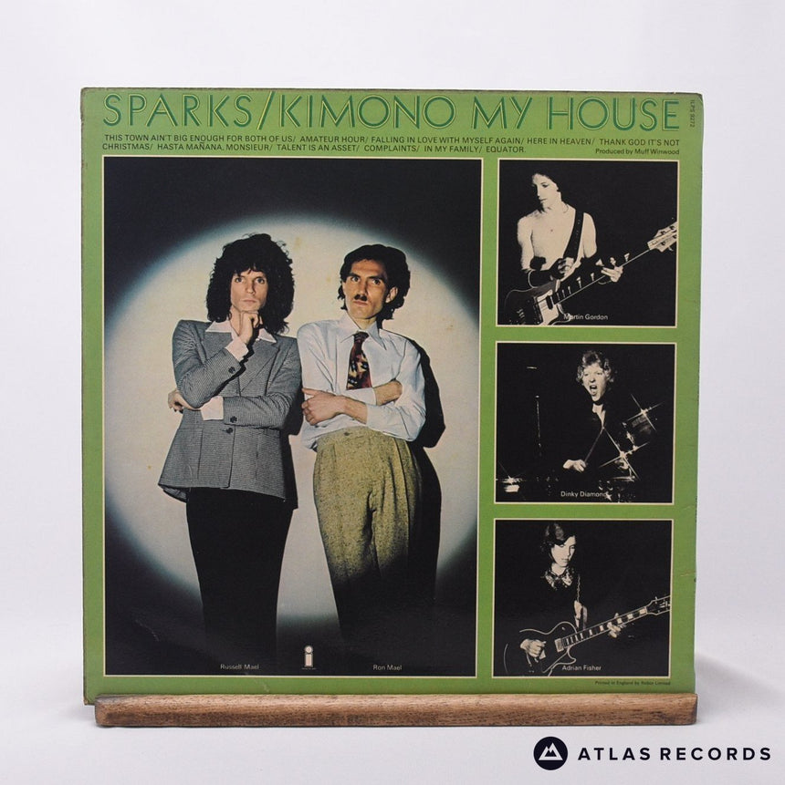 Sparks - Kimono My House - LP Vinyl Record - VG+/VG+