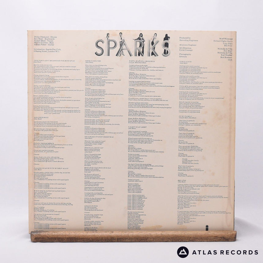 Sparks - Kimono My House - LP Vinyl Record - VG+/VG+