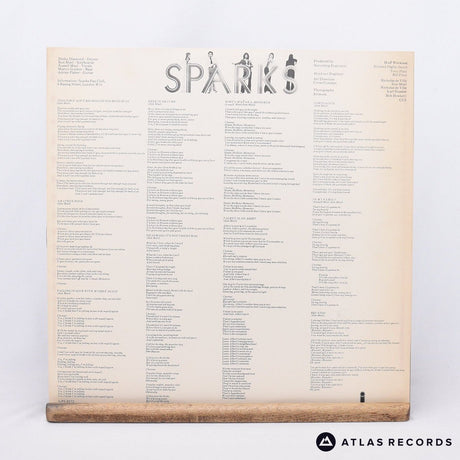 Sparks - Kimono My House - LP Vinyl Record - EX/VG+