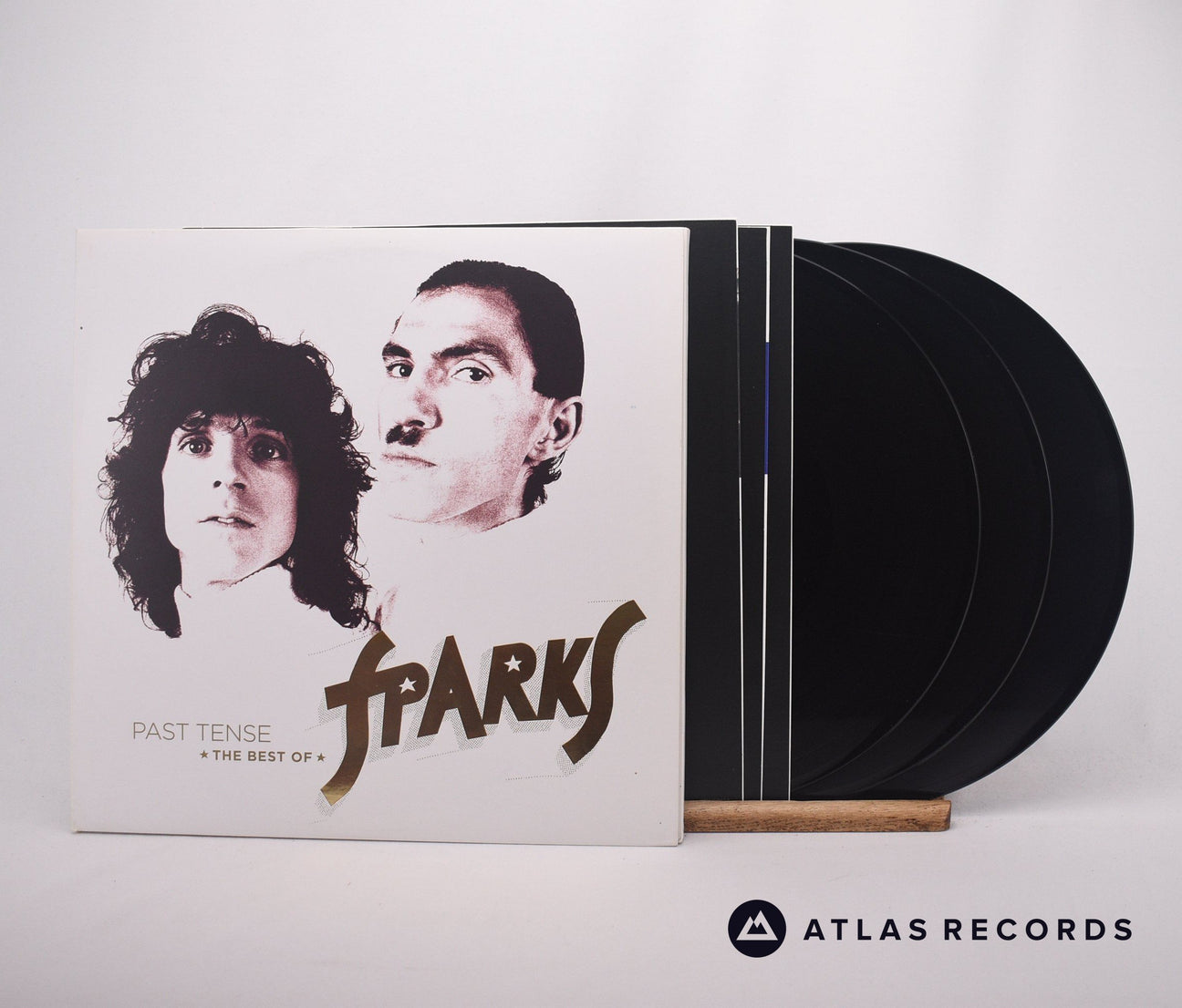 Sparks Past Tense 3 x LP Vinyl Record - Front Cover & Record