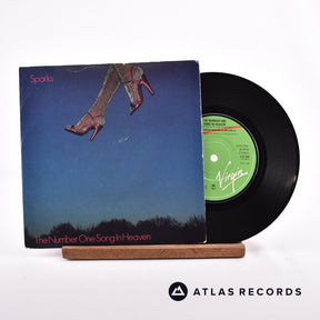 Sparks The Number One Song In Heaven 7" Vinyl Record - Front Cover & Record